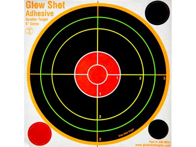 Glow Shot 6 inch adhesive